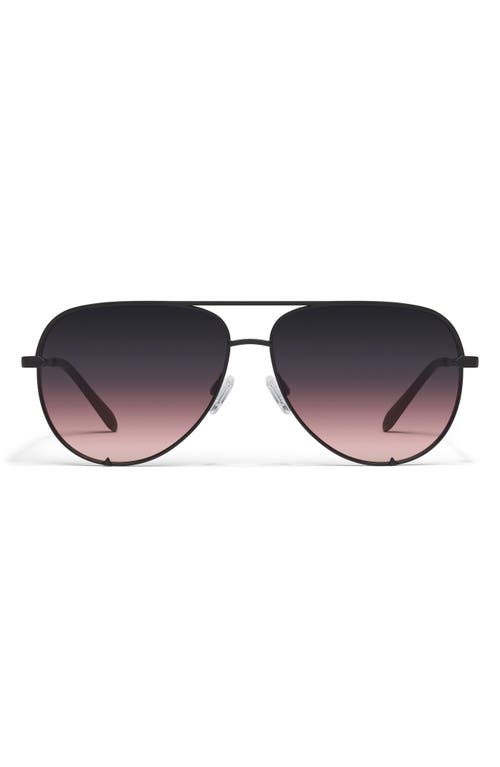 Quay High Key 64mm Oversize Aviator Sunglasses
