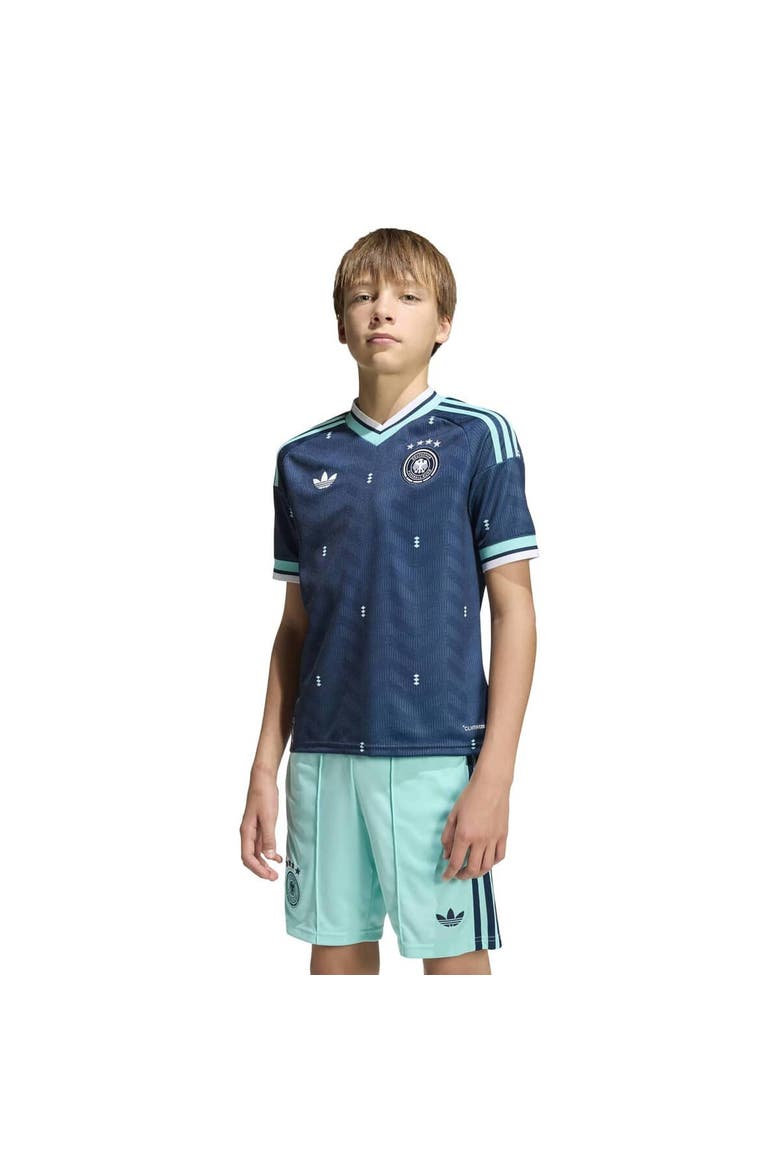 Youth adidas  Navy Germany National Team 2026 Away Replica Jersey, Main, color, Navy