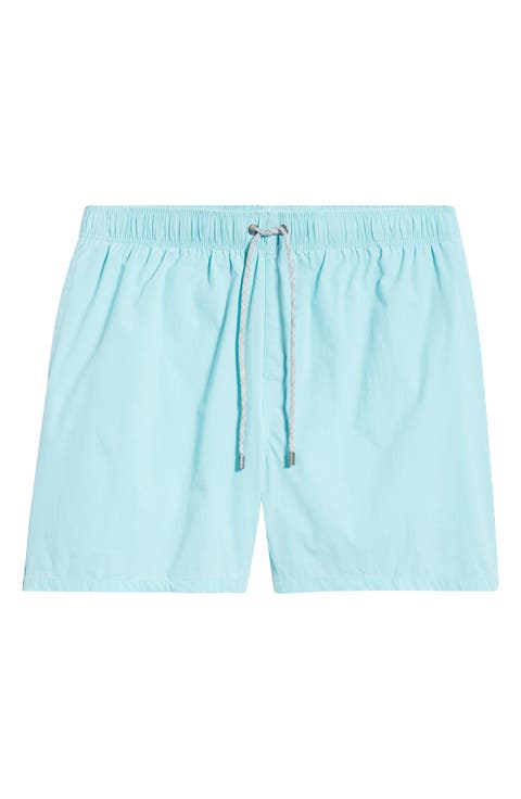 Vintage Wash Water Repellent Stretch Volley Swim Trunks