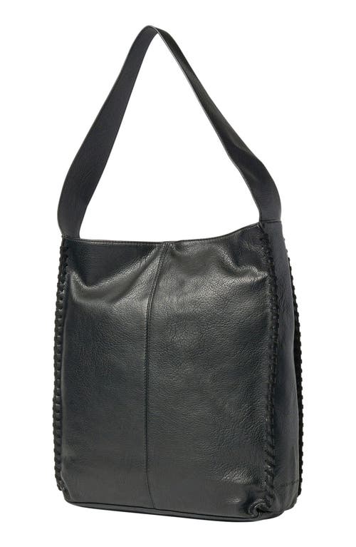 Urban Originals Knowing Vegan Leather Shoulder Bag In Black