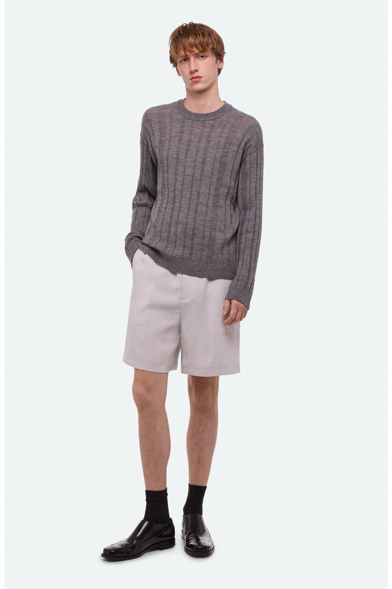 Relaxed Pull-On Shorts, Alternate, color, ICE