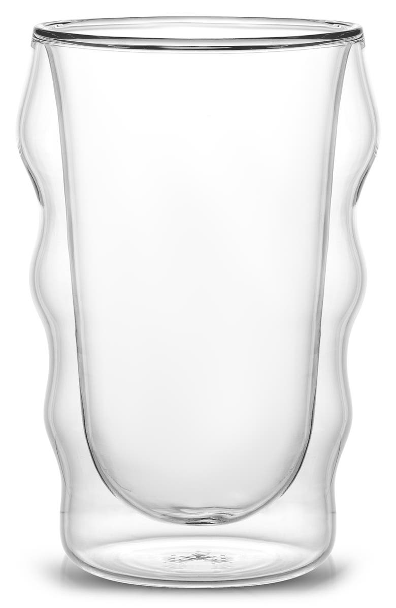 JoyJolt Set of 2 Double Wall Flux Tumbler, Alternate, color, Clear