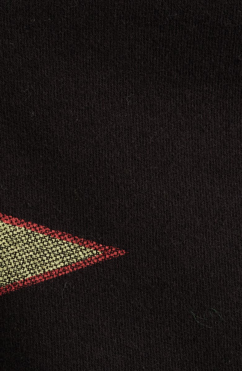 PacSun California Star One-Shoulder Top, Alternate, color, Black