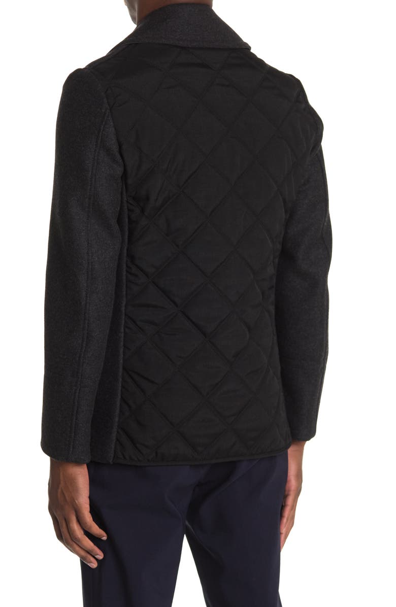 Dolce&Gabbana Double Breasted Coat, Alternate, color,