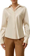 Lilysilk Women's Bias Cut Silk Shirt