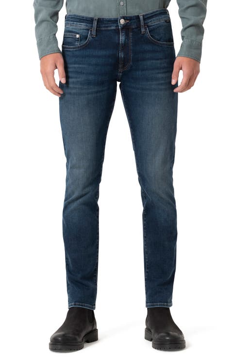 Marcus Slim Straight Leg Jeans (Deep Brushed Feather Blue)