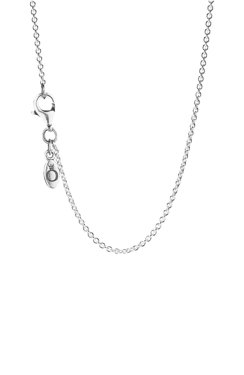 PANDORA Chain Necklace, Main, color, 