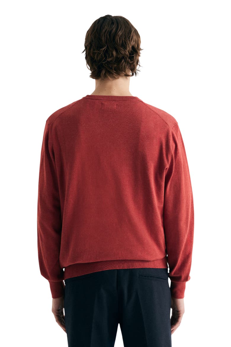 Ribbed supita sweater, Alternate, color, Red
