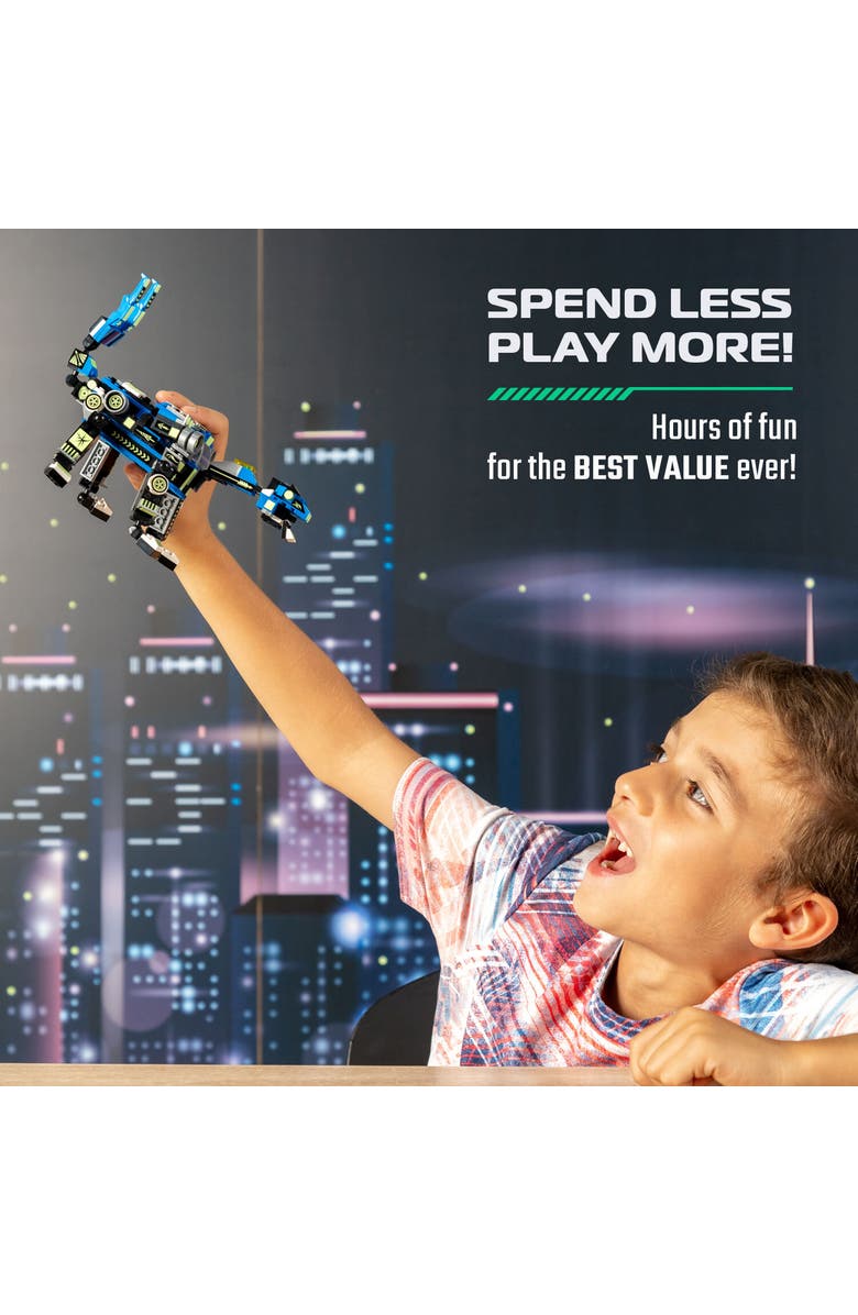 JitteryGit Robotryx-Blue-Snabglider, Alternate, color, Blue