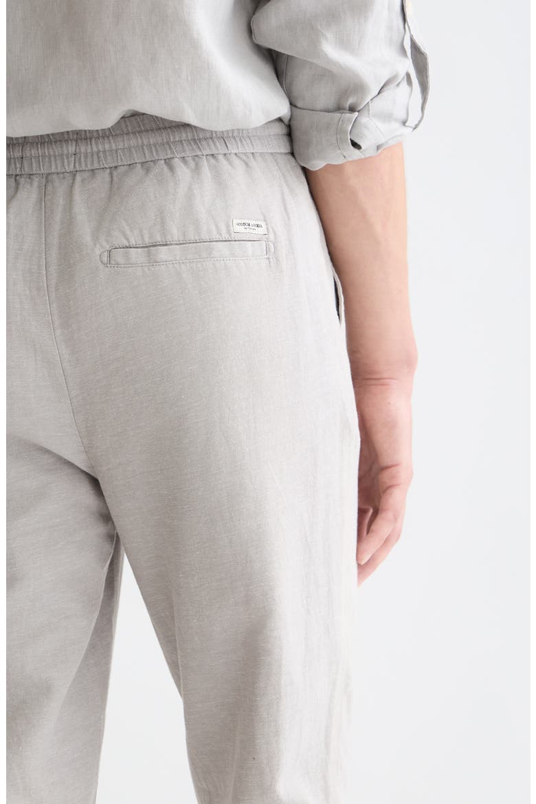 Warren Cotton & Linen Pants, Alternate, color, GREY