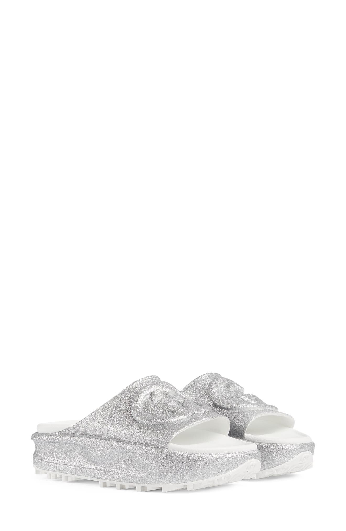 Gucci Miami Platform Slide Sandal, Alternate, color, 