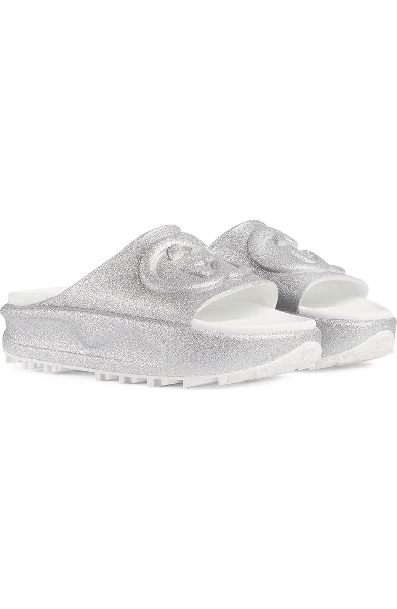 Gucci Miami Platform Slide Sandal, Alternate, color,