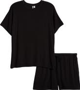 Nordstrom Moonlight Eco Easy Rib Short Pajamas