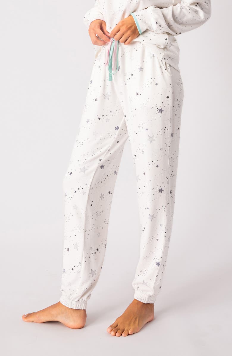 PJ Salvage Peachy Party Pajama Pants, Alternate, color, 