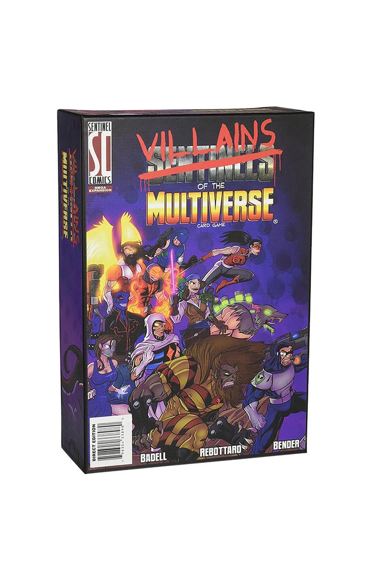 Greater Than Games, LLC Villains Of The Multiverse Comic Book Game Card Game, Main, color, Multicolored