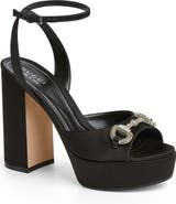 Gucci Embellished Horsebit Platform Sandal