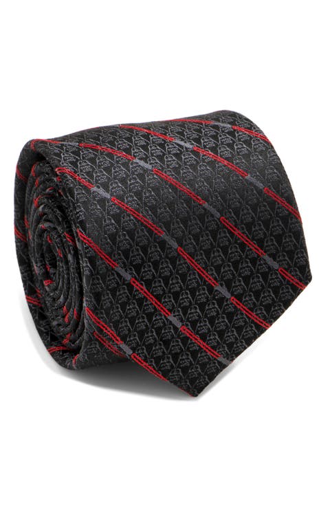 Cufflinks Inc. Darth Vader Light Saber Silk Tie