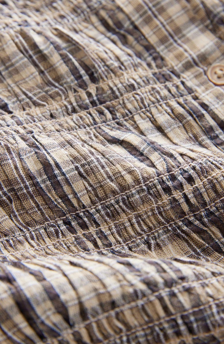 Endless Rose Bow Strapless Peplum Top, Alternate, color, Black