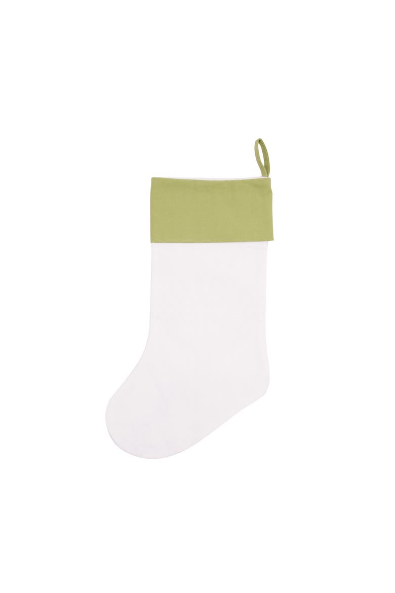Coastal Tidings Starfish Stocking, Alternate, color, White