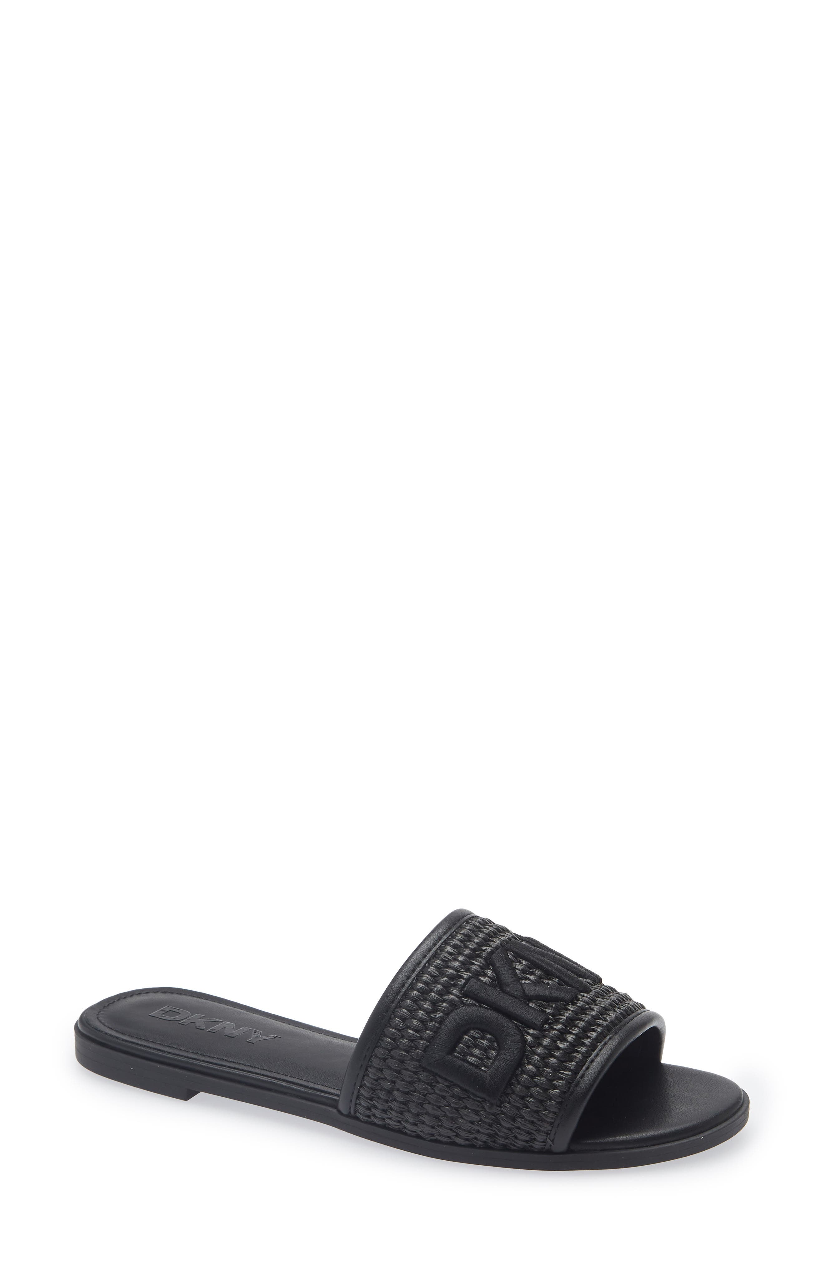 DKNY Winslet Slide Sandal - Wide Width