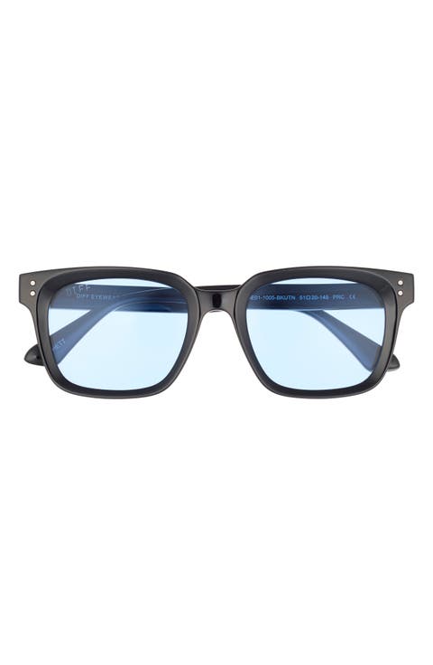 Rhett 51mm Square Sunglasses