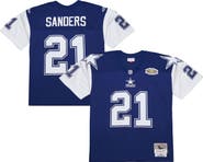 Mitchell & Ness Men's Mitchell & Ness Deion Sanders Navy Dallas Cowboys 1995 Legacy Replica Jersey
