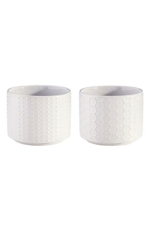 2-Piece Ceramic Bowl Set