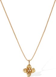 RETRO CHIC Blossom Pendant Necklace