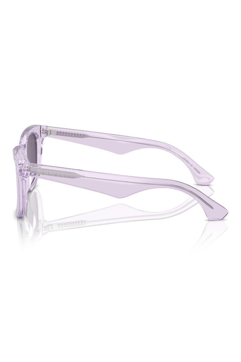 Kids' 46mm Small Square Sunglasses, Alternate, color, LILAC / VIOLET