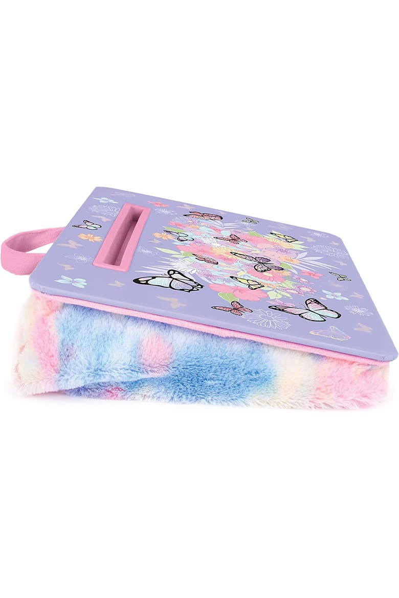 Butterfly Lap Desk Purple Pastels & Butterflies, Alternate, color, Multicolored