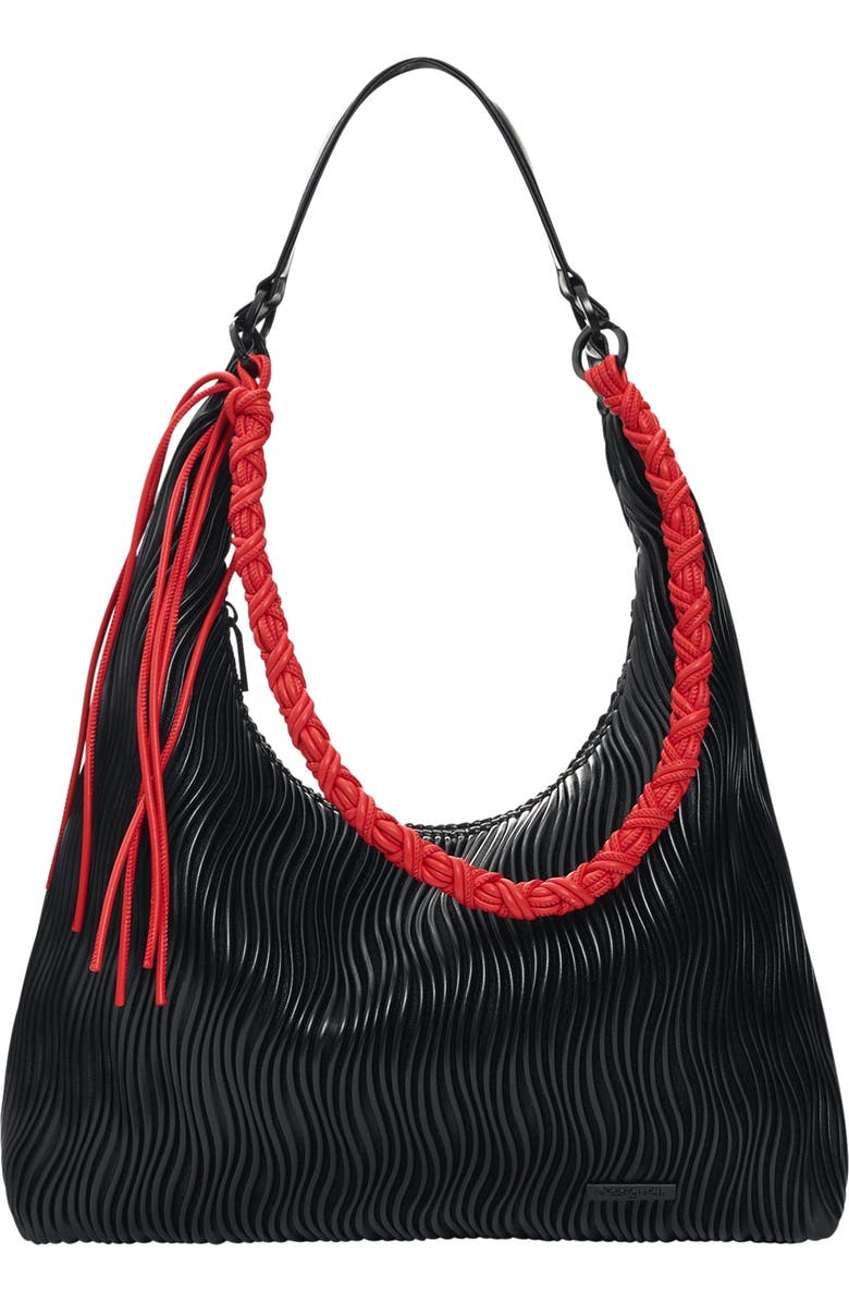 Desigual Faux Leather Shoulder Bag, Main, color,