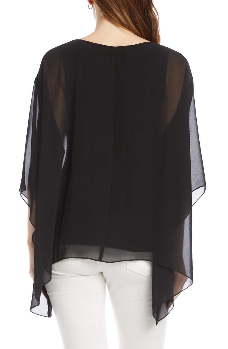 Karen Kane Flare Hem Top, Alternate, color,
