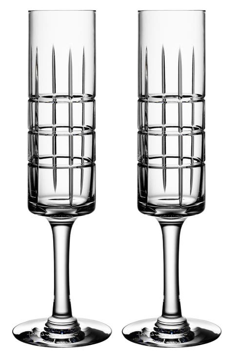 
Street
 Crystal Champagne Flutes (Set of 2)