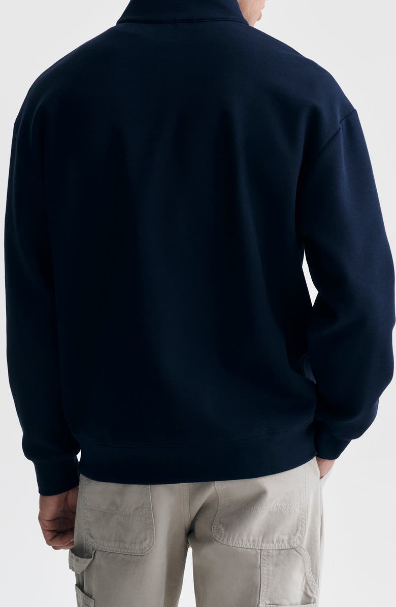 Brooklyn Industries Half Zip Sweatshirt, Alternate, color, Black Iris