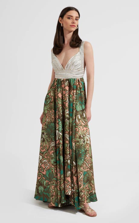 Vavavoom Dress Anemone Pink Olive