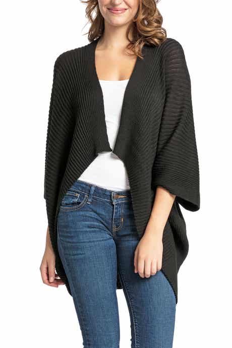 Ribbed Recycled Knit Topper