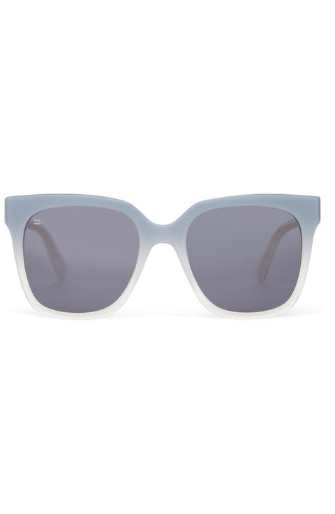Natasha 53mm Polarized Square Sunglasses