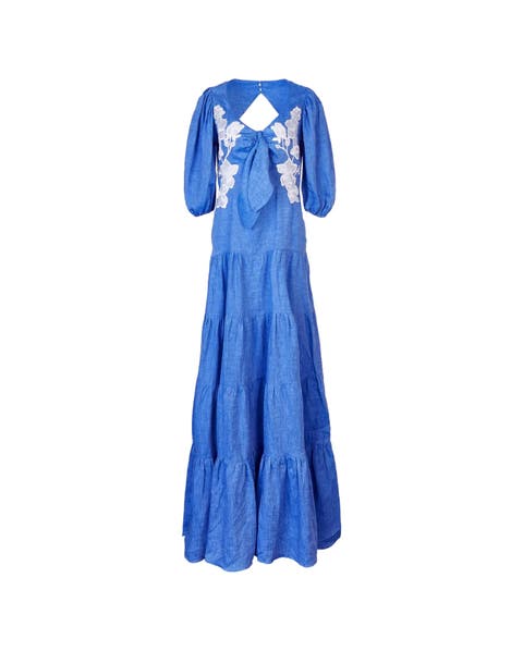 Gaelle Linen Dress