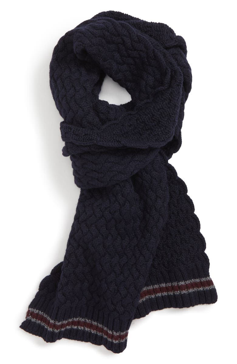 Ted Baker London Textured Scarf, Main, color, 