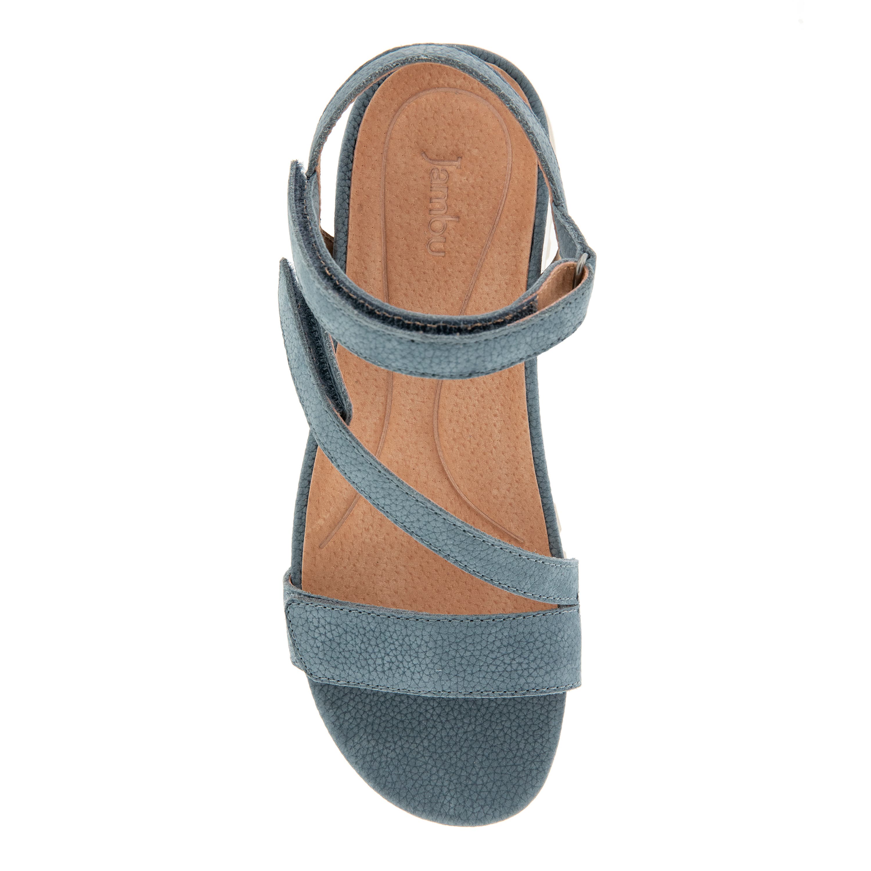 Liza Casual Wedge Sandal, Alternate, color, DENIM