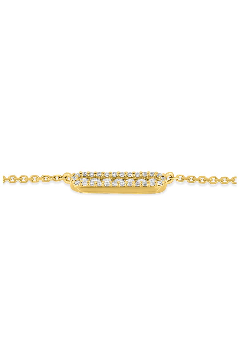 18K Gold Mika Diamond Bar Necklace (Online Trunk Show), Alternate, color, 18K YELLOW GOLD/ DIAMOND
