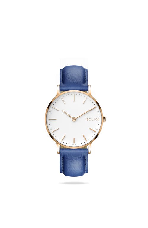Solios Watches The Solar Classic | White Dial
