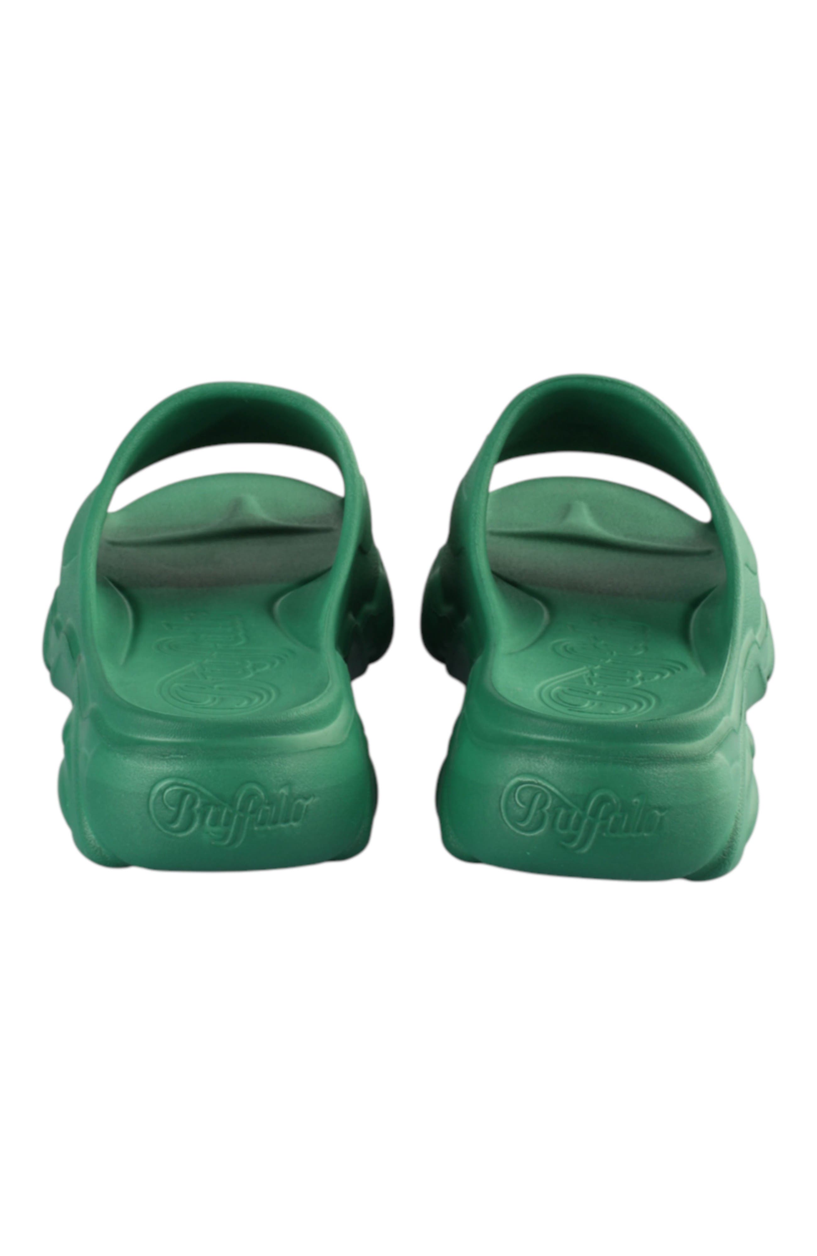 Buffalo Boots Cld Slide, Alternate, color, Green