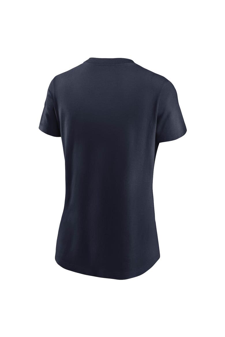 Women's Nike Navy New England Patriots Logo Essential T-Shirt, Alternate, color, Navy