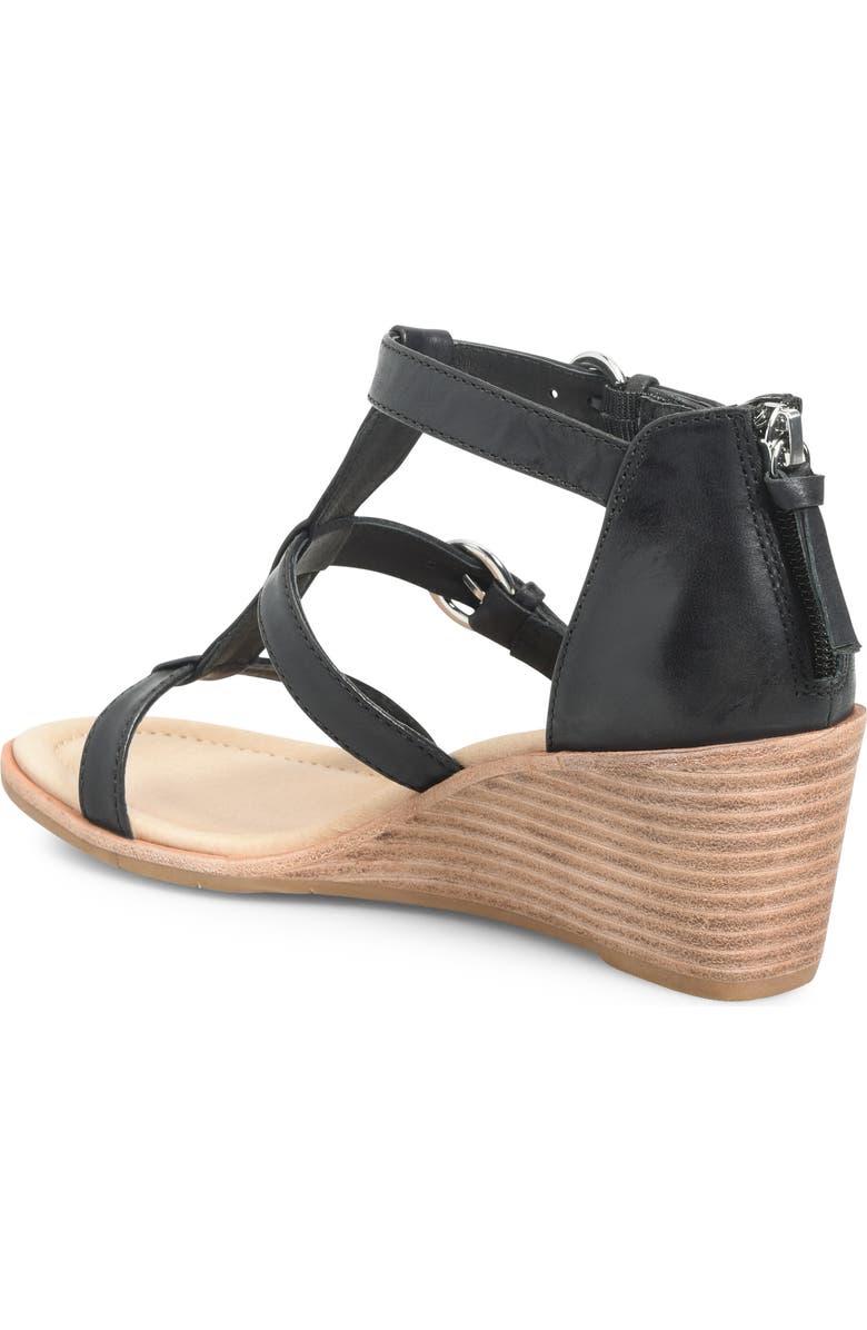 Söfft Gaige Wedge Sandal, Alternate, color,