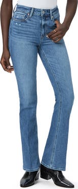 PAIGE Laurel Canyon High Waist Stretch Flare Jeans