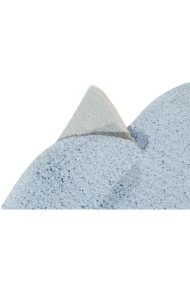 Lorena Canals Puffy Dream Cloud Washable Cotton Blend Rug, Alternate, color, Blue