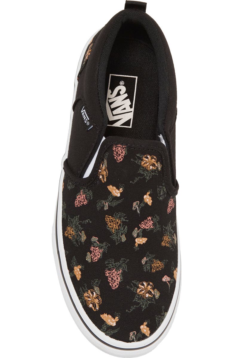 Vans Kids' Asher Slip-On Sneaker, Alternate, color,