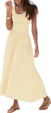 LASCANA Printed Scoop Neck Dress
