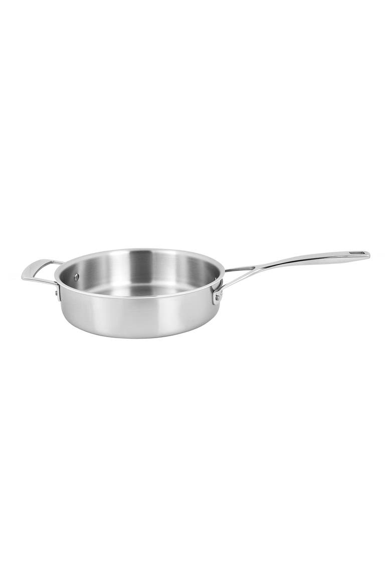 Essential 5-Ply 3-Quart Stainless Steel Sauté Pan, Alternate, color, STAINLESS STEEL